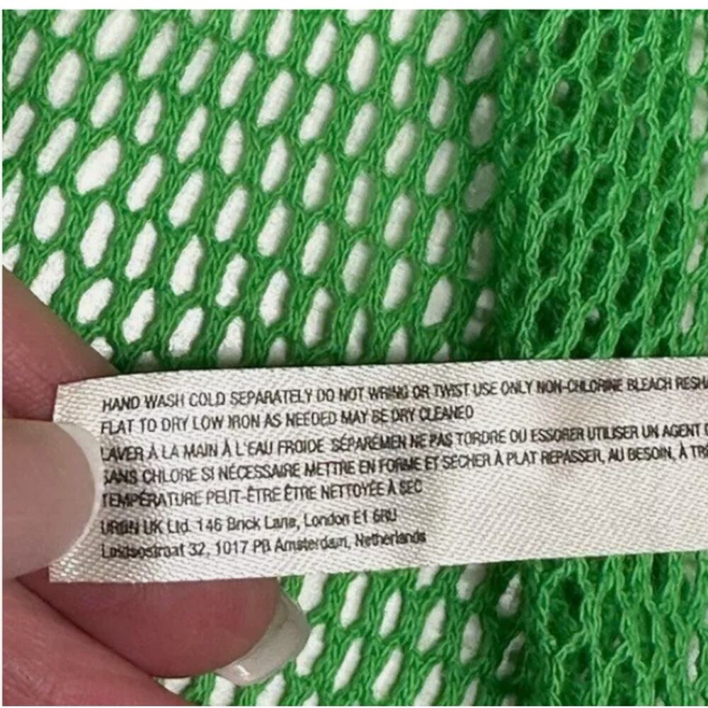 NWOT Women's free beach for Free People halter top halter top cover up Sz large - Picture 11 of 11